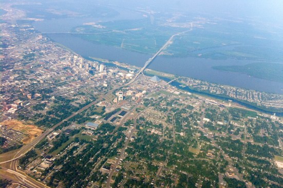 Aerial of Memphis, Tenn.