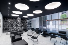 View of The Marlene Hess and James D. Zirin Lounge