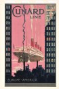 Kenneth Shoesmith, Cunard Line, Europe, America, 1929, color lithograph. Gift of the estate of Francis B. C. Bradlee, 1928, M11215.