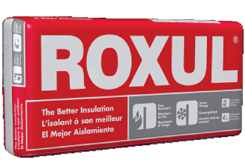 Roxul's stone-wool batt insulation