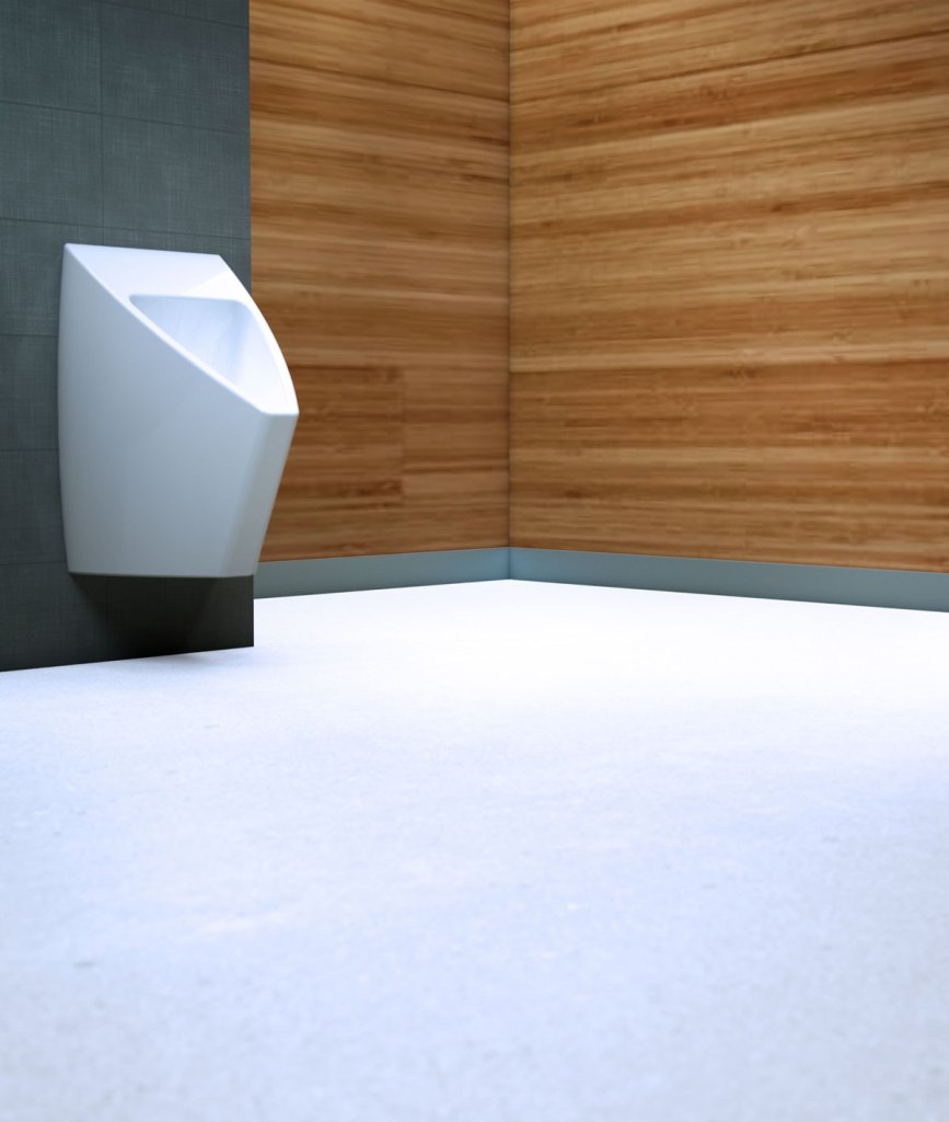 Sloan’s new hybrid urinal.
