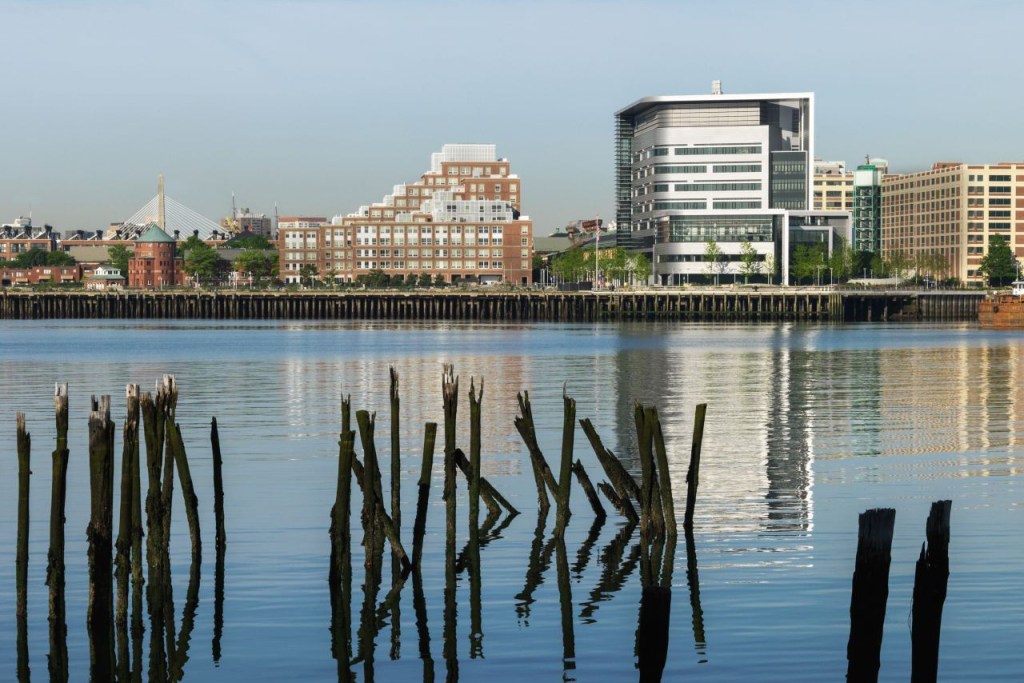 Spaulding Rehabilitation Hospital in the Charleston neighborhood of Boston, designed by Perkins+Will