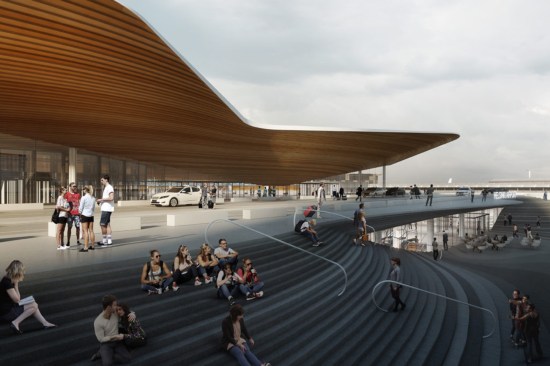 Helsinki Airport Terminal 2 Visualization, Steps