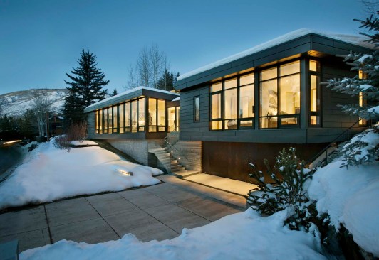 Zale Residence, Aspen, Colorado.  Designed by Studio B Architects, Gilbert Sanchez, Kevin Heath, Scott Lindenau