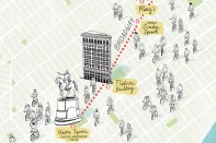A’18 bike tour led by NYC DOT