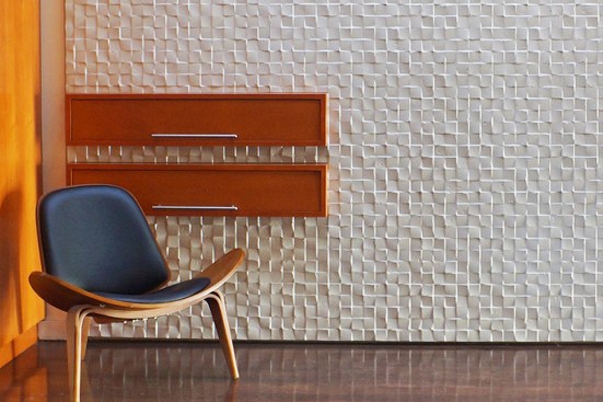 Archoterra Bad Tile Job (DM-048) in Sheet Music (SD-002) on Wall