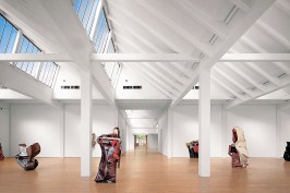 John Chamberlain gallery looking east.