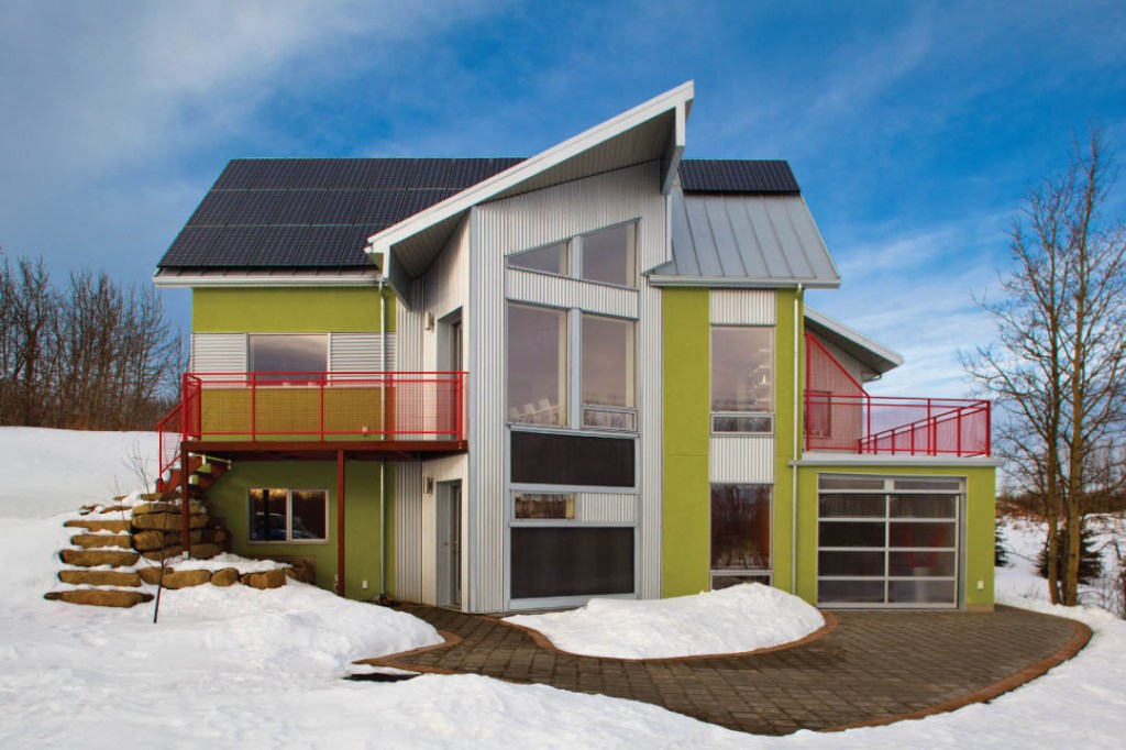 The EchoHaven House, designed by Bow Crow Design, met the Living Building Challenge.