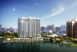 West View Rendering - The Ritz-Carlton Residences, Sarasota