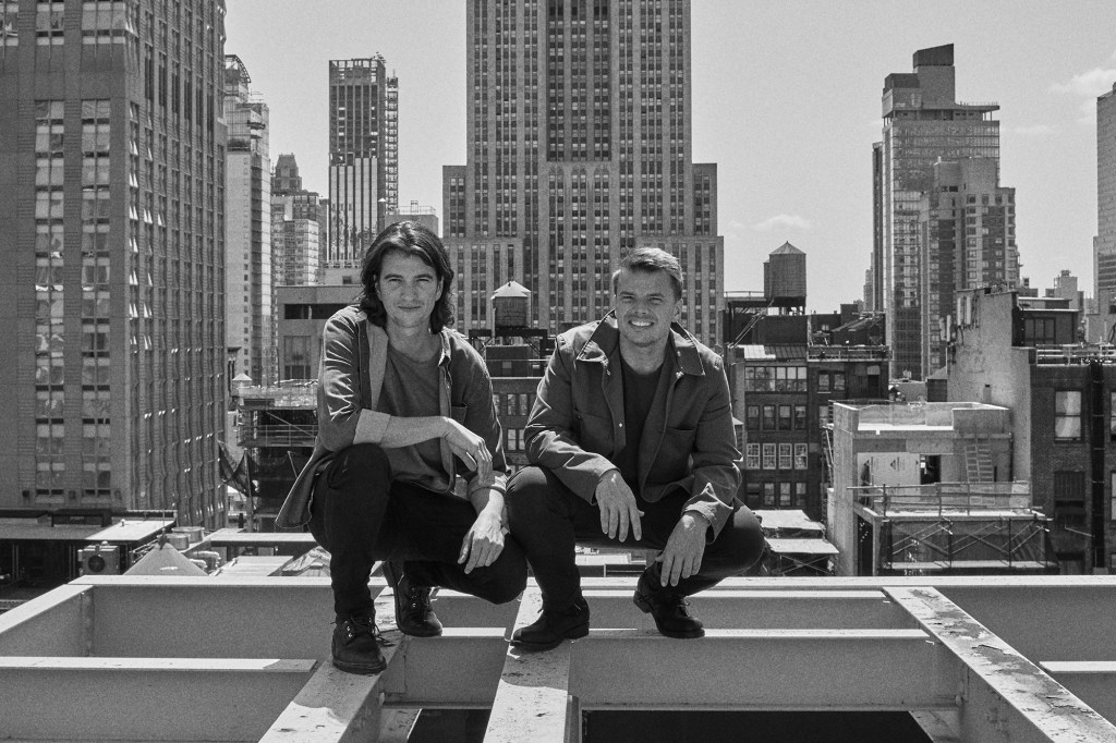 Adam Neumann and Bjarke Ingels