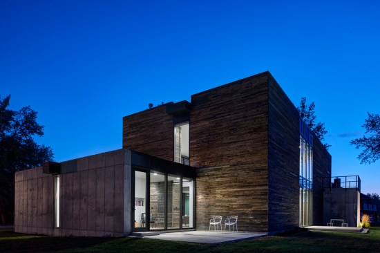 Exterior looking northeast