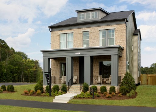 The Aria floor plan at Miller & Smith's West Park at Brambleton community in Ashburn, Va.