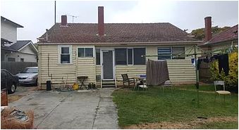 Existing rear of house