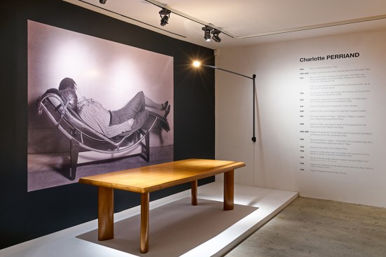 Installation view of Charlotte Perriand at Venus Over Manhattan, New York.