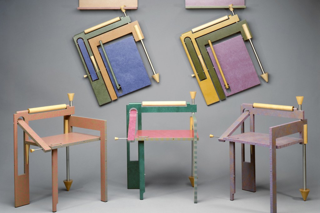Folding Chairs by Tom Loeser (1987-89)