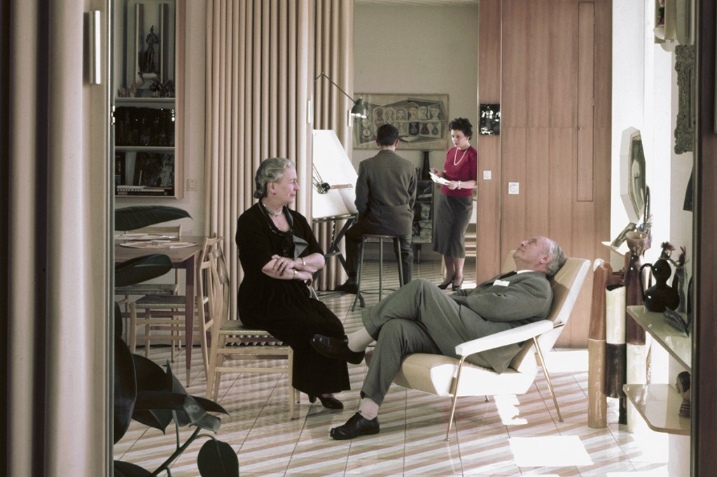 Gio Ponti and his wife Giulia, 1957