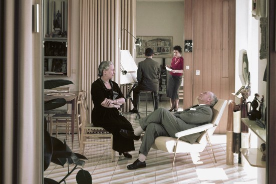 Gio Ponti and his wife Giulia, 1957