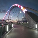 Illumination Arts' lighting design for the Lowry Avenue Bridge in Minneapolis, Minn.