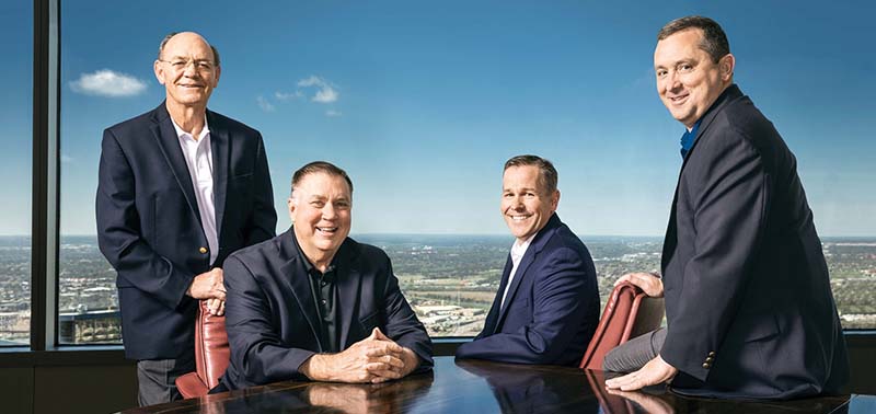 Left to Right: Don Horton, David Auld, Michael Murray, and Bill Wheat