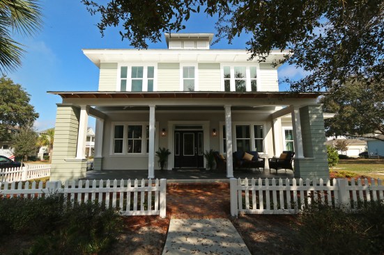 This custom home built by J&J Building is one of many in Crescent Communities' Oakland Park.