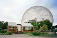 Montreal 1967 World's Fair, "Man and His World," Buckminster Fuller's Geodesic Dome With Solar Experimental House