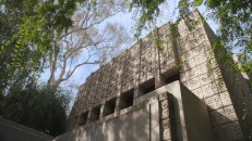 Wright's Millard House (also known as La Miniatura) in Pasadena, Calif.