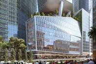 When finished this year, Robinson Tower will be KPF's eleventh completed building in Singapore.