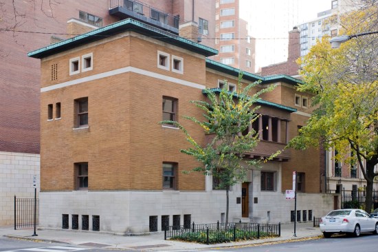 The Charnley-Persky House, headquarters of the Society of Architectural Historians.