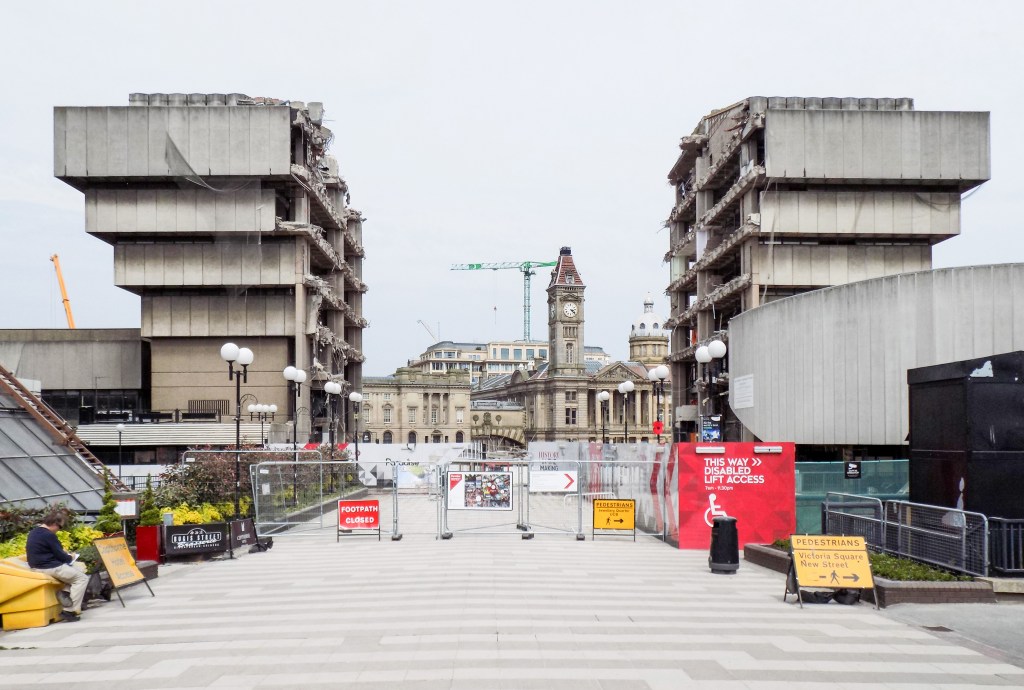 Birmingham, England's City Library by John Madin, demolished in 2016