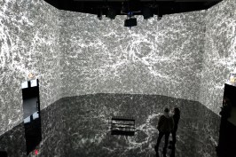 "Multiverse" at Fuse's "Everything in Existence" exhibition at Artechouse.