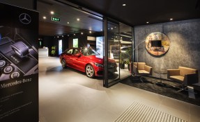 Mercedes Has Maslak Automotive Showroom by Boytorun Architects