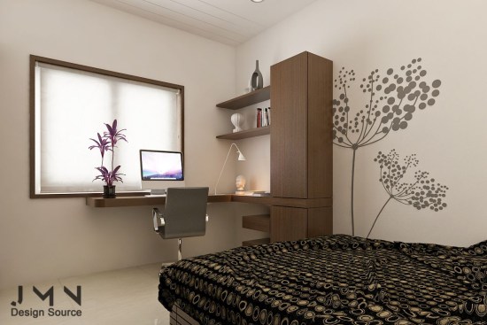 3D Interior Rendering for Master Room