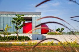 Layered within the landscape