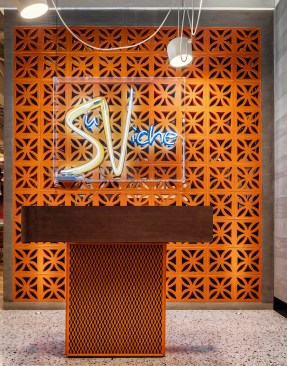The new 3,825 square-foot SuViche restaurant in Miami’s popular CityPlace Doral, is the brand’s unveiling of its new concept designed by Saladino Design Studios. 