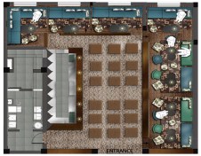 PLAN OF RESTAURANT
