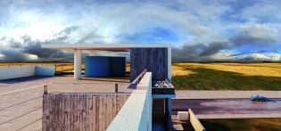 View from the roofgarden