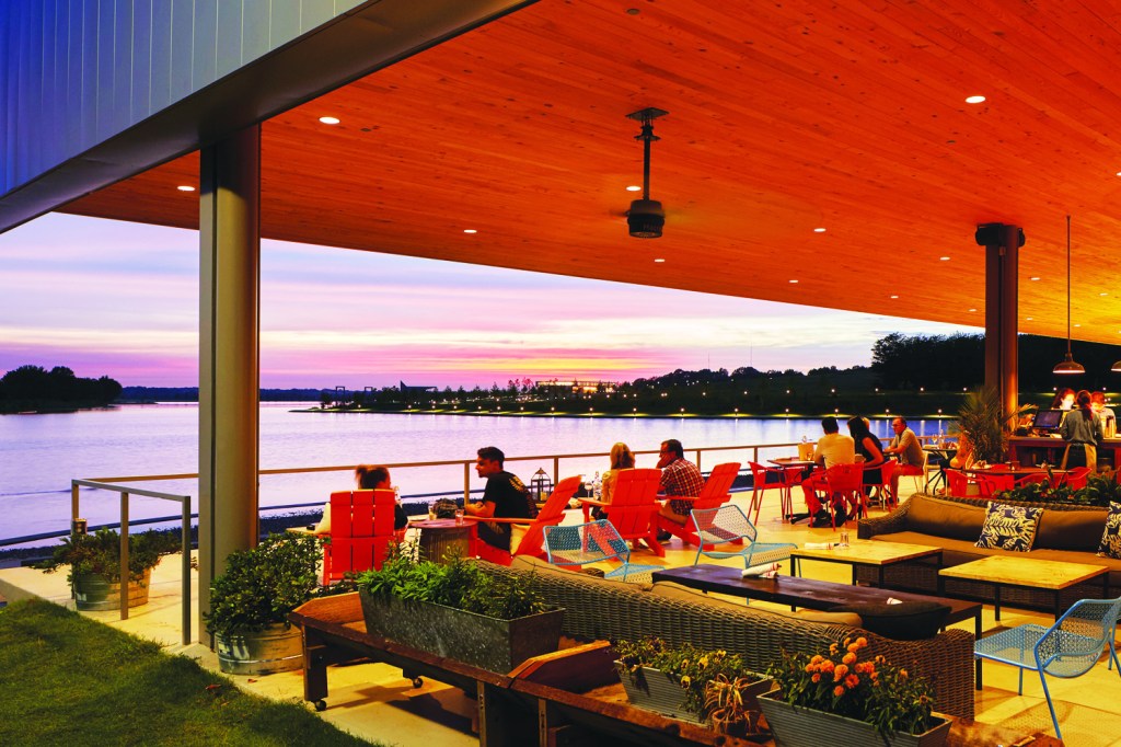 The 4,500-acre Shelby Farms Park features programmed nodes of concentrated activity.