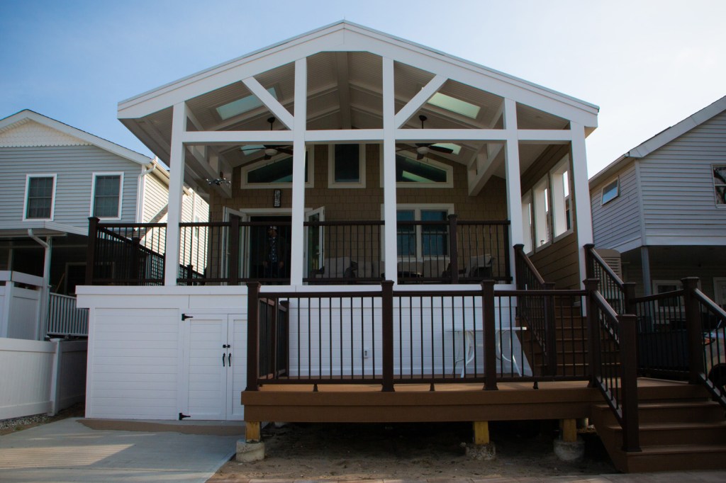 The #HurricaneStrong home in Breezy Point, Queens, is the subject of the 2019 AIA Film Challenge seed film, Designed to Last: Blueprint for a Better Home.