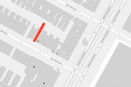 Applicants must propose a design for the 1,665-square-foot plot located at 113 West 136th Street in Manhattan.