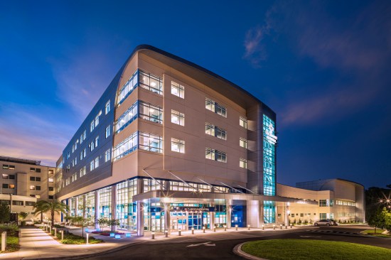Gresham Smith-planned and designed M.T. Mustian Center at Tallahassee Memorial HealthCare