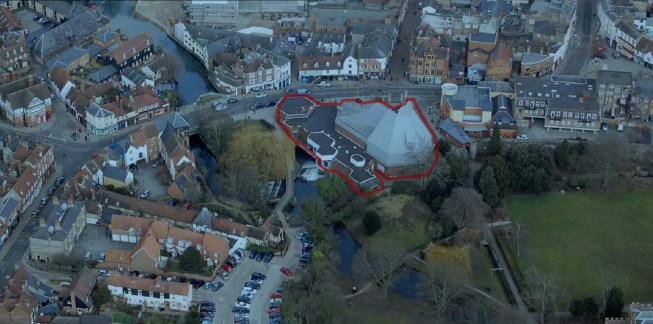 Hertford Theatre site