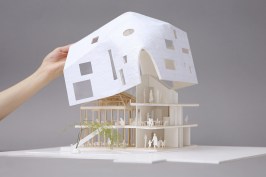 Clover HouseMaterials: acrylic, PVC, and wood