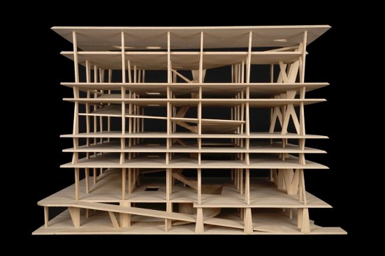 Herzog & de Meuron1111 Lincoln Road, Miami Beach, Fl. (2005–08). Exhibition model, scale 1:90. The Museum of Modern Art, New York. Gift of the Jacques Herzog and Pierre de Meuron Kabinett