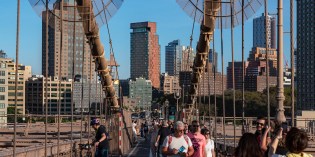 The Amberly seen from the Brooklyn Bridge