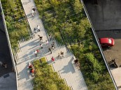 The High Line, which has become a pedestrian freeway for locals