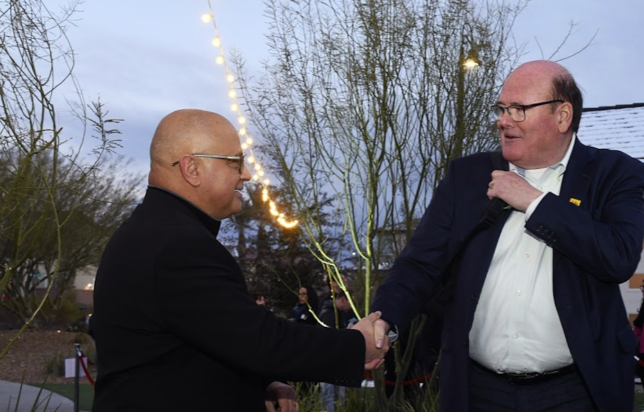 KB Home execs Jacob Atalla and Dan Bridleman, creators of KB Home ProjeKt. Photo credit: Steve Spatafore