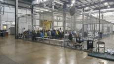 U.S. Customs and Border Protection’s Central Processing Center detention facility in McAllum, Texas