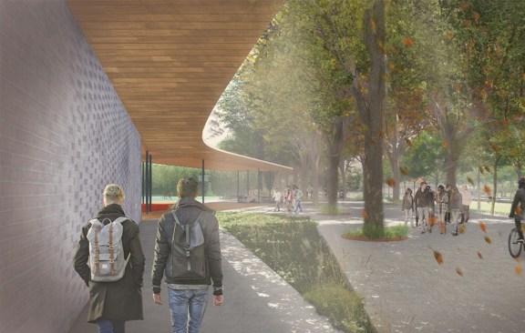 Shishan Park Pavilions