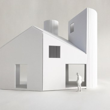 OO combined typical cabin and modern pavilion styles for the Upstate House design plans, which have served as the foundation of some of the practice’s other residential projects.