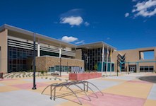 Navajo Tribal Utility Authority's office blends Tubelite's modern, high-performance systems with traditional, culturally inspired design.